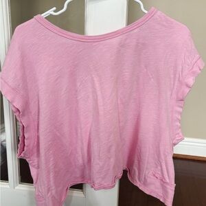 Pink Crop Top